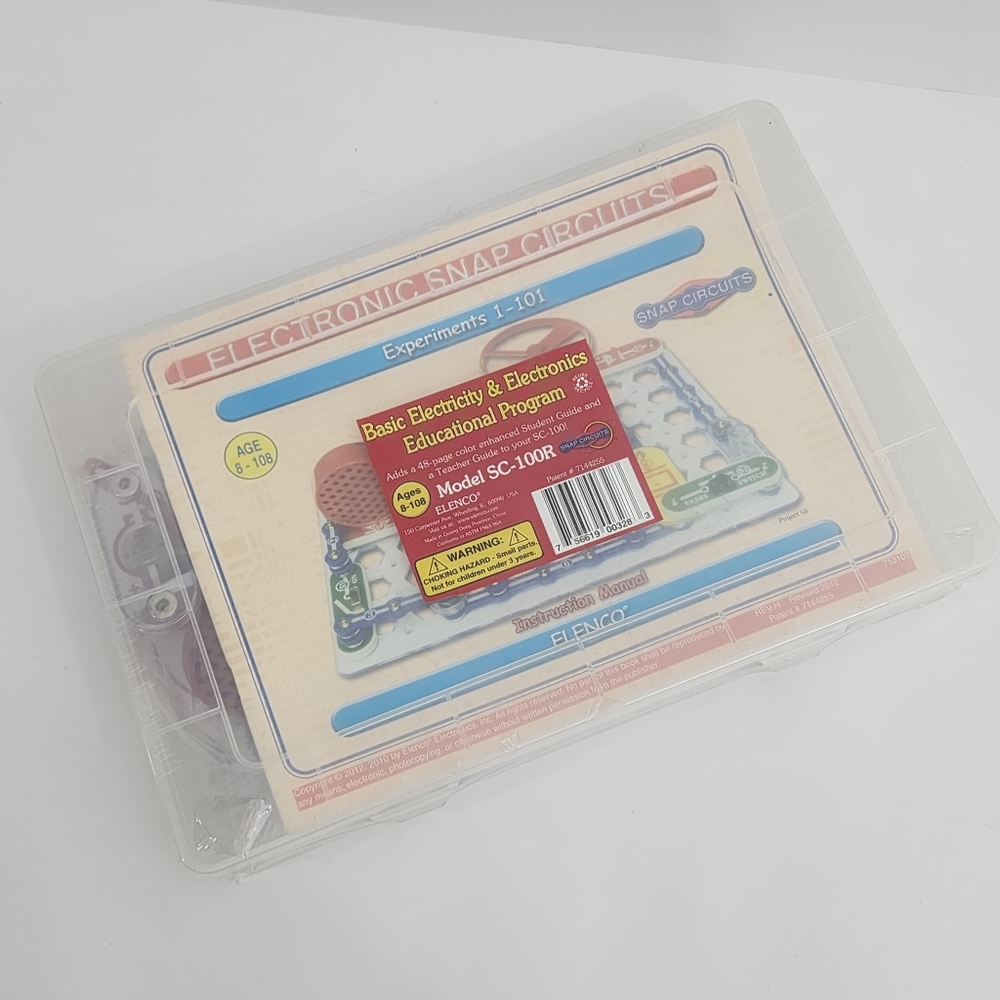 Elenco Model SC-100R Basic Electricity And Electronics Ed Program Basic Snap Kit - Picture 6 of 7